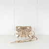 Camilla White Gold Goddess Energy Ring Scarf Clutch