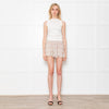Missoni Silver and Gold Knit Flowy Shorts
