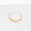 Liv Oliver Chloe Collection Gold Heart Multi Charm Love Necklace