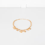 Liv Oliver Chloe Collection Gold Heart Multi Charm Love Necklace