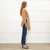 Sandro Beige Belted Cardigan