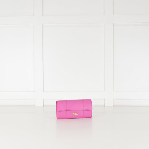 Karl Lagerfeld Pink K/Stone Wallet