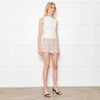 Missoni Silver and Gold Knit Flowy Shorts