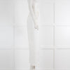 Derek Lam White Wide Leg Suiting Trousers