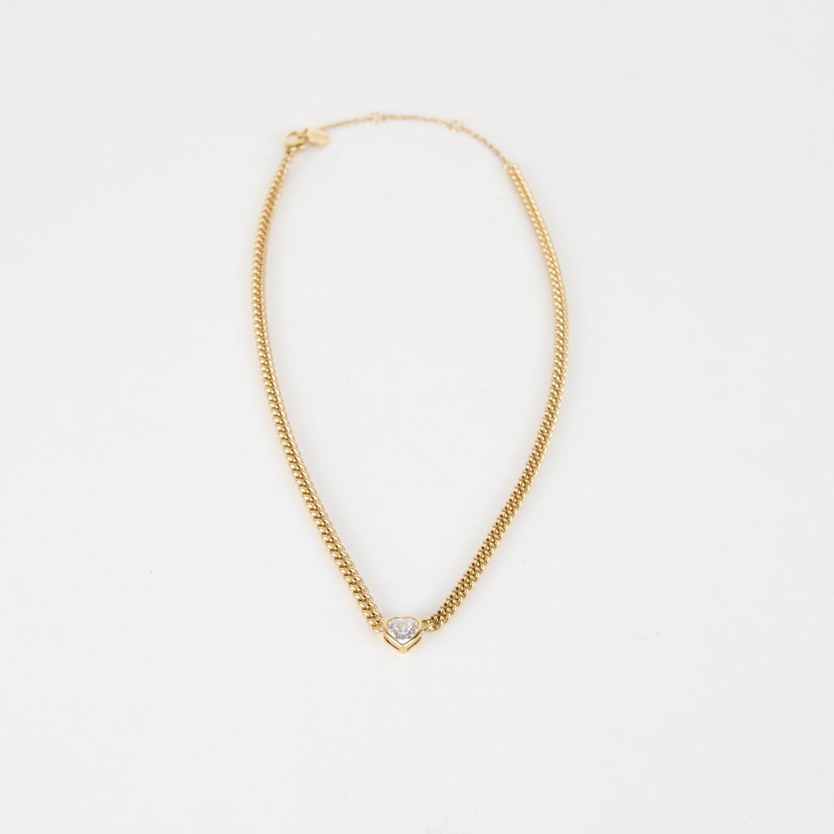 Heavenly London Gold A La Folie Diamond Heart Necklace
