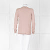 Dorothee Schumacher Dusky Pink Wool Cardigan With Chain Detail