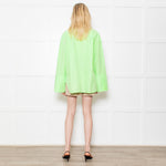 Rotate by Birger Christensen Mint Green Shirt with Wide Cuffs