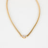 Heavenly London Gold A La Folie Diamond Heart Necklace