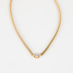 Heavenly London Gold A La Folie Diamond Heart Necklace