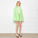 Rotate by Birger Christensen Mint Green Shirt with Wide Cuffs