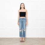 Rag & Bone Ripped Boyfriend Jeans
