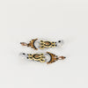 Musula Silver/Gold Opera Drop Earrings
