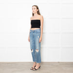 Rag & Bone Ripped Boyfriend Jeans