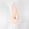 Twinset Peach Dress With Chain Neck