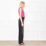 Jacquemus Pink Knitted Twist Front Vest