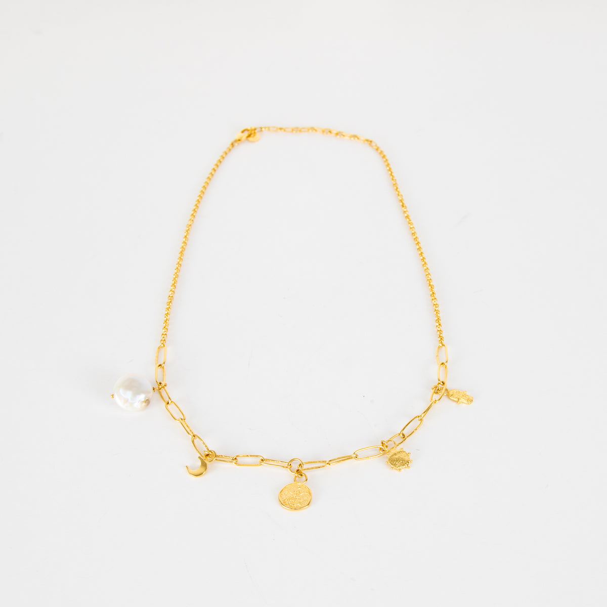 Loft & Daughter Gold Serendipity Charm Necklace