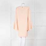 Twinset Peach Dress With Chain Neck
