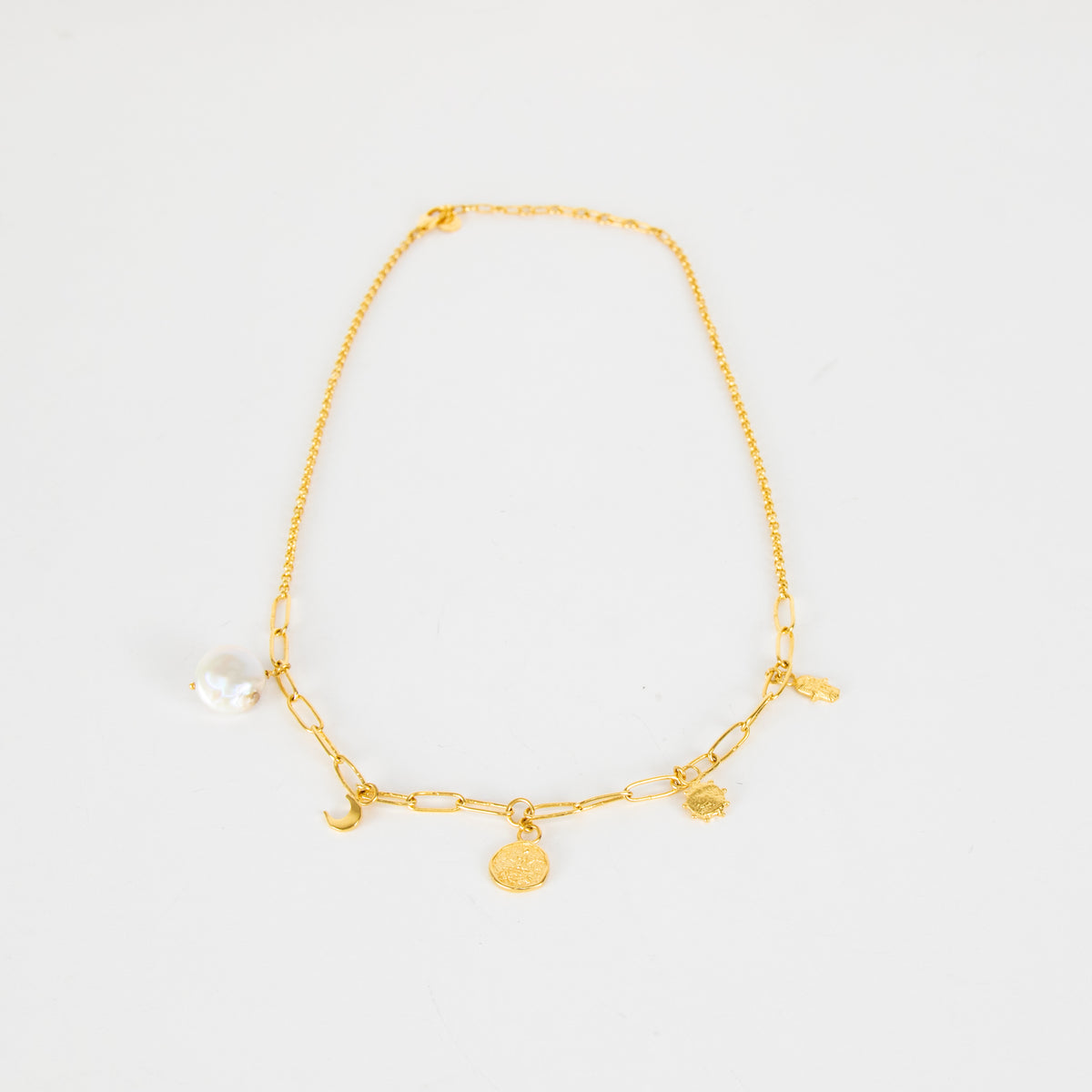 Loft & Daughter Gold Serendipity Charm Necklace