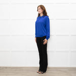 La Ligne Fine Knit Collared Jumper