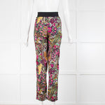 3.1 Phillip Lim Floral Silk Jogger Style Trousers