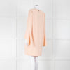Twinset Peach Dress With Chain Neck