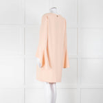 Twinset Peach Dress With Chain Neck