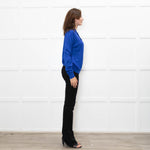 La Ligne Fine Knit Collared Jumper