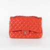 Chanel Classic Jumbo Double Flap in Red Lambskin Leather