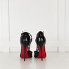Christian Louboutin Mesh Crystal Pointed Toe Heels