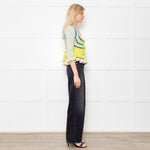 Ganni Crochet Cotton Blend Belted Cardigan