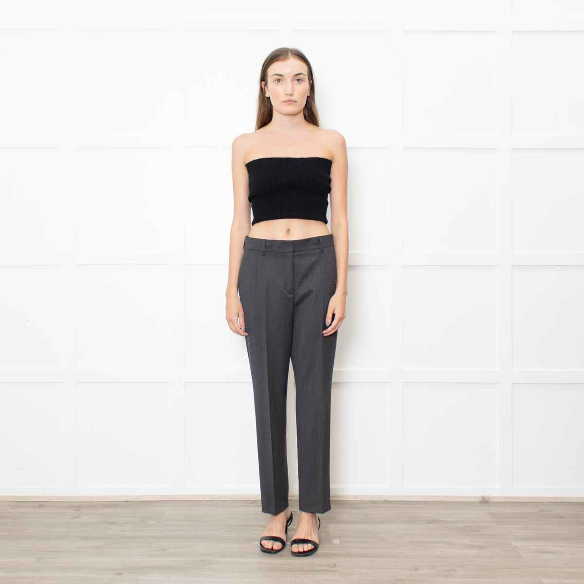 Akris Grey Wool Trousers