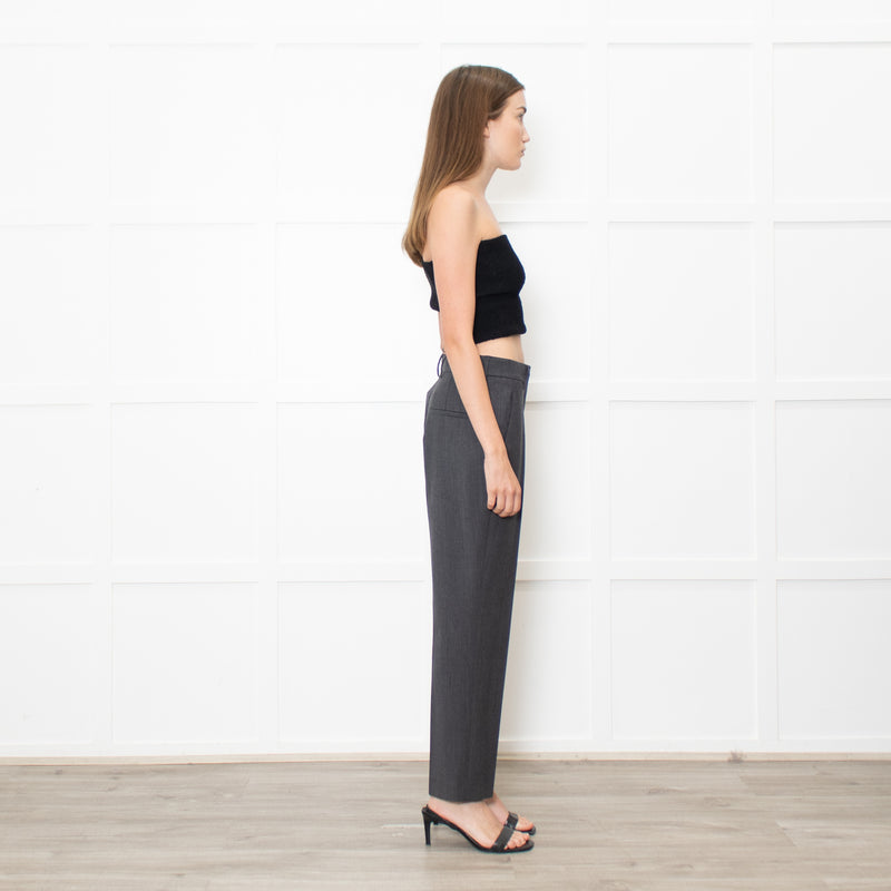 Akris Grey Wool Trousers