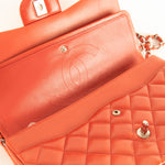 Chanel Classic Jumbo Double Flap in Red Lambskin Leather