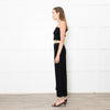 Theory Black Knitted Petite Wide Leg Trousers