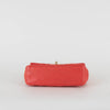 Chanel Mini Classic in Coral Lambskin and Brushed Gold Hardware