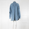 The Frankie Shop Dallas Oversized Denim Shirt