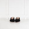 Gianvito Rossi Black Suede Pointed Toe Mules