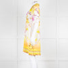 Camilla Cream Yellow Diamante Mini Dress