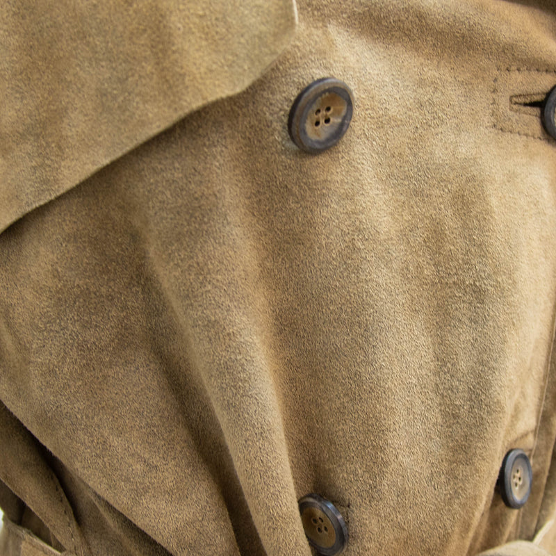 Meindl  Tan Suede Lady Trench Coat