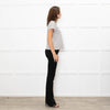 Agolde Washed Grey Round Neck Tshirt