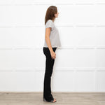 Agolde Washed Grey Round Neck Tshirt