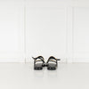 MICHAEL by Michael Kors Black Wren Sandal With Gold Studs