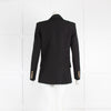 Balmain Black Blazer with Gold Buttons