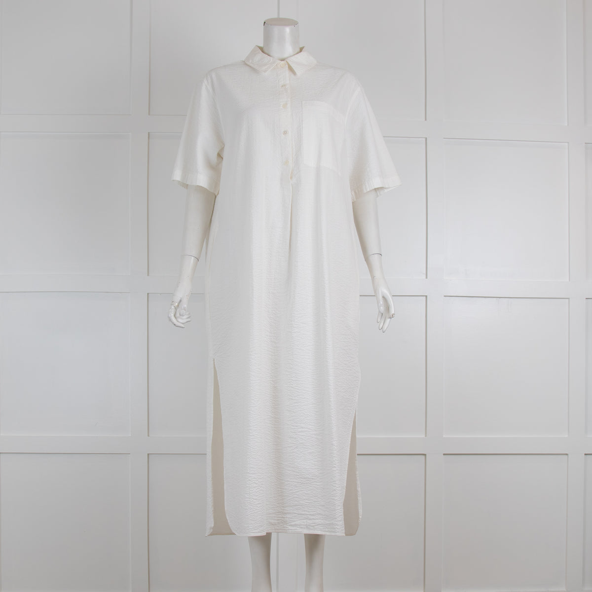 Wood Wood Crinkle Shirt Dress