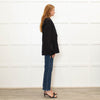 Roland Mouret Pink And Black Pinstripe Blazer