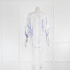 Rails White Purple Tie Dye Long Sleeve Top