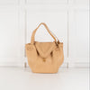 Bottega Veneta Beige Leather Beak Cross Body Bag