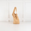 Bottega Veneta Beige Leather Beak Cross Body Bag