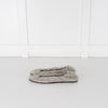 Isabel Marant Silver Belna Metallic Crochet Ballet Flats