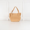 Bottega Veneta Beige Leather Beak Cross Body Bag